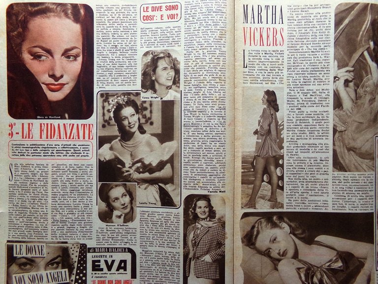 Hollywood del 20 Settembre 1947 Jean Harlow Power Martha Vickers …