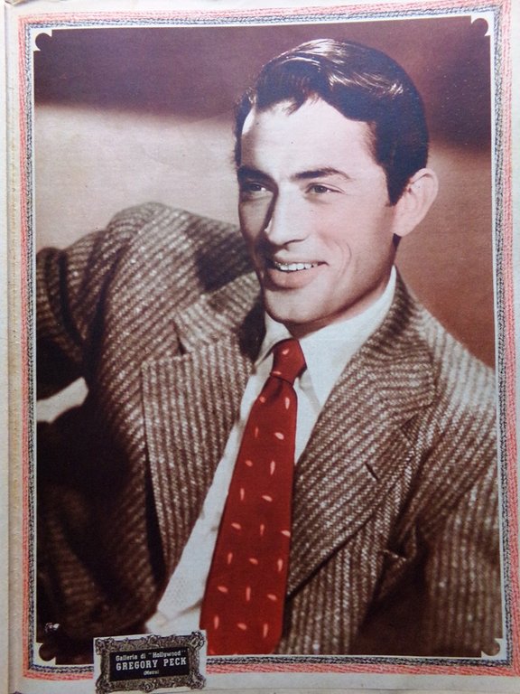 Hollywood del 27 Settembre 1947 Gregory Peck Crosby Taylor Phyllis …