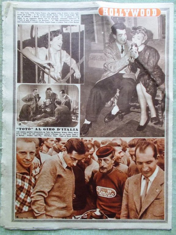 Hollywood del 4 Dicembre 1948 Dumbo Disney Totò Giro Lupino …