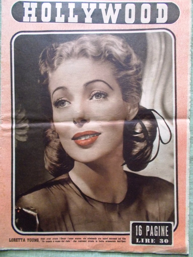 Hollywood del 4 Settembre 1948 Gable Vera Ellen Valentino Young …