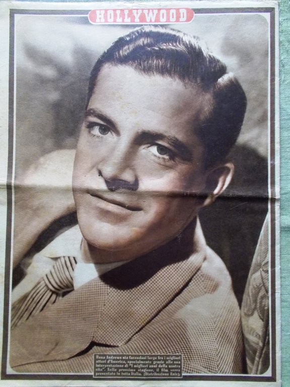 Hollywood del 4 Settembre 1948 Gable Vera Ellen Valentino Young …