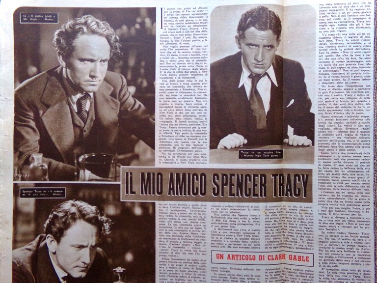 Hollywood del 6 Settembre 1947 Spencer Tracy Linda Darnell MacMurray …