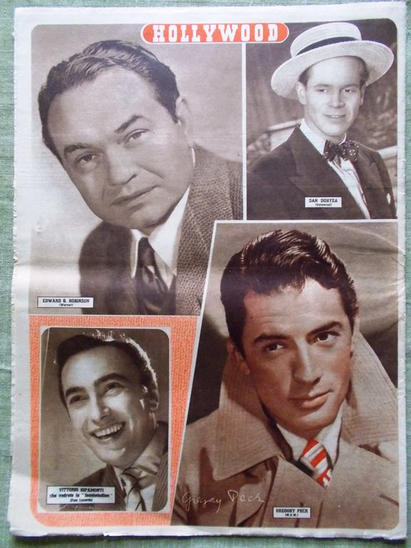Hollywood del 8 Febbraio 1947 Tyrone Power Hatfield Allison Bobby …
