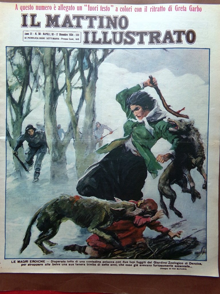 Il Mattino Illustrato 10 Dicembre 1934 Duca di Kent Monte …