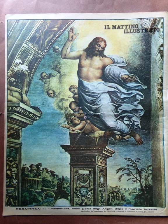 Il Mattino Illustrato 13 Aprile 1936 Badoglio Gondar Ascianghi Campane …
