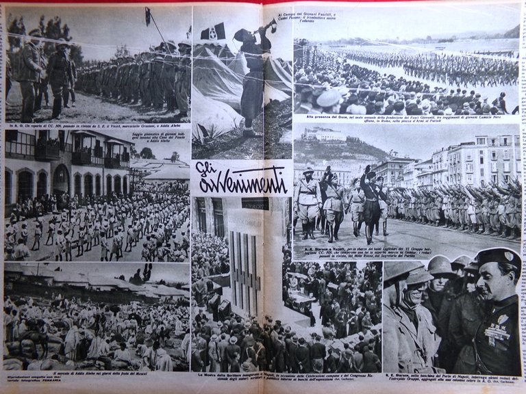 Il Mattino Illustrato 19 Ottobre 1936 Valle dell'Orco Latte Soldati …