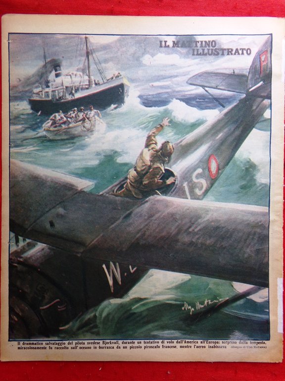Il Mattino Illustrato 19 Ottobre 1936 Valle dell'Orco Latte Soldati …