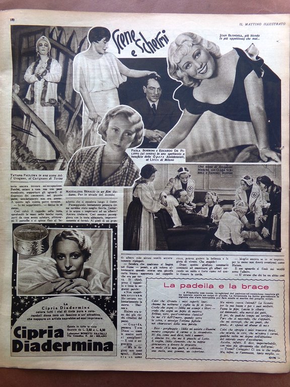 Il Mattino Illustrato 20 Aprile 1936 Battaglia di Maraua Gigante …