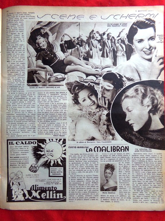 Il Mattino Illustrato 20 Luglio 1936 Rivolta Araba Infermi Clausura …