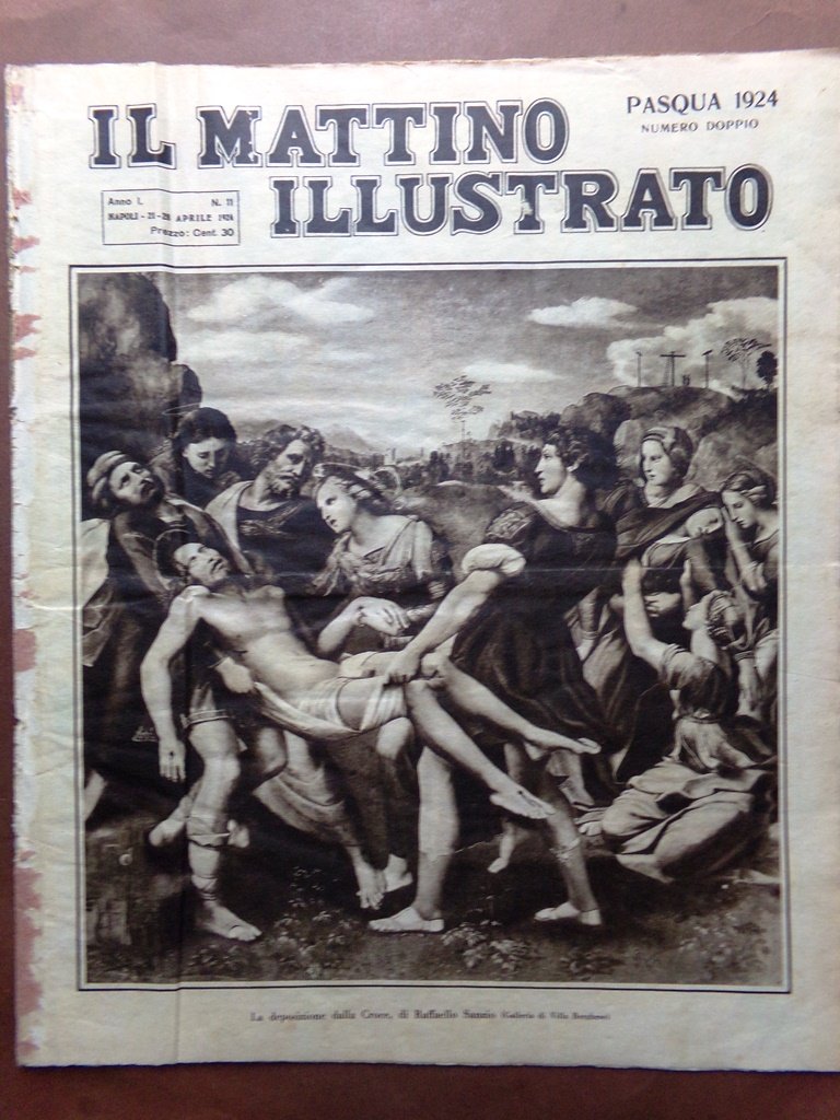 Il Mattino Illustrato 21 Aprile 1924 Assisi Targa Florio Leggende …