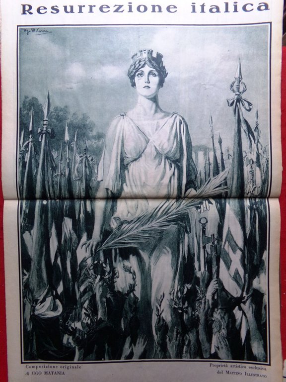 Il Mattino Illustrato 21 Aprile 1924 Assisi Targa Florio Leggende …