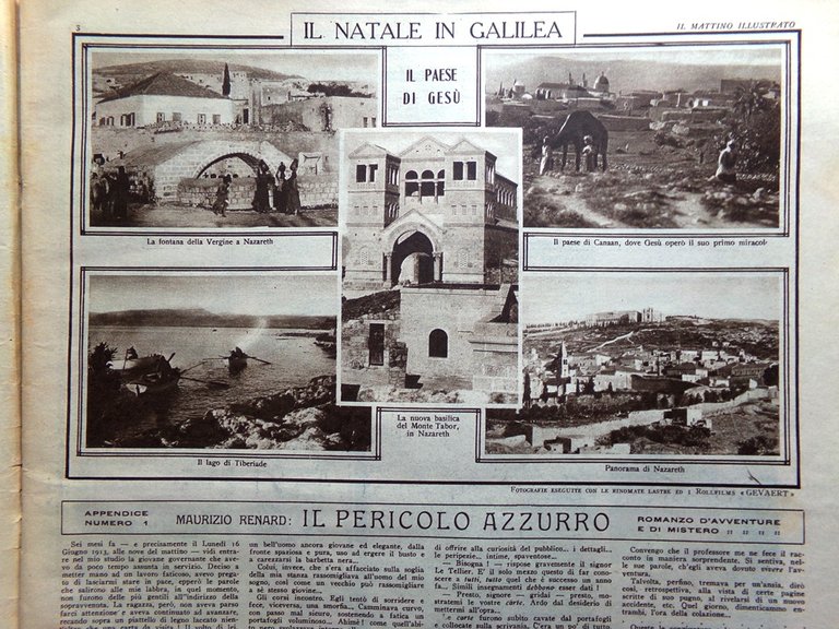 Il Mattino Illustrato 21 Dicembre 1925 Numero Natale Barbella Assisi …