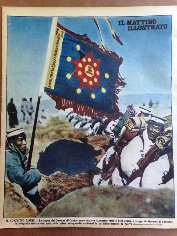 Il Mattino Illustrato 22 Giugno 1936 Bersaglieri Arabia Segato Guerra …