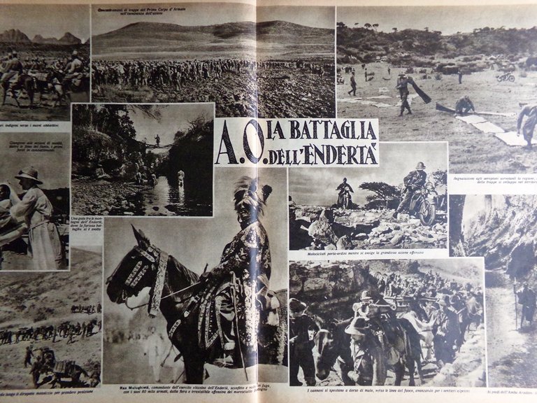 Il Mattino Illustrato 24 Febbraio 1936 Battaglia Endertà Giovanna D'Arco …