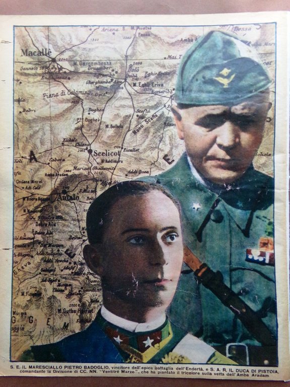 Il Mattino Illustrato 24 Febbraio 1936 Battaglia Endertà Giovanna D'Arco …