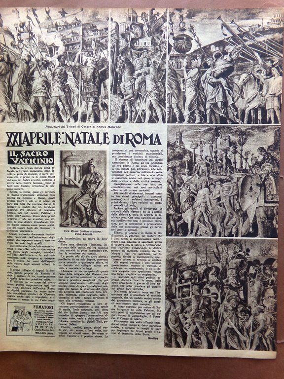 Il Mattino Illustrato 27 Aprile 1936 Addis Abeba Natale di …