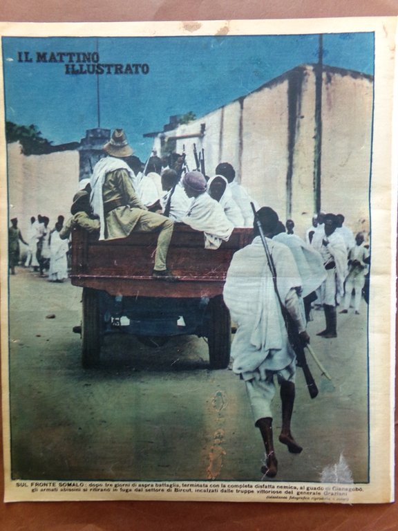 Il Mattino Illustrato 27 Aprile 1936 Addis Abeba Natale di …