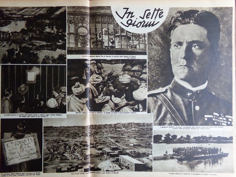 Il Mattino Illustrato 27 Gennaio 1936 Morte Giorgio V Nilo …