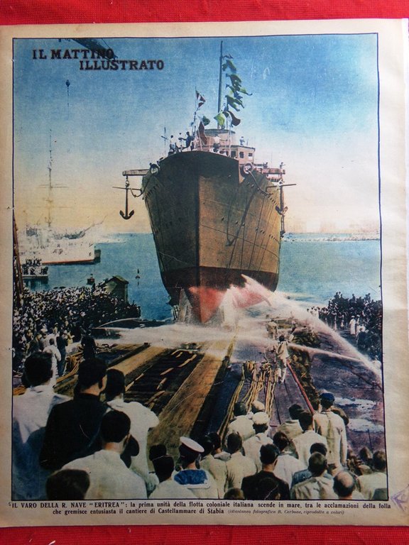 Il Mattino Illustrato 28 Settembre 1936 Loen Norvegia Tasso Fiera …