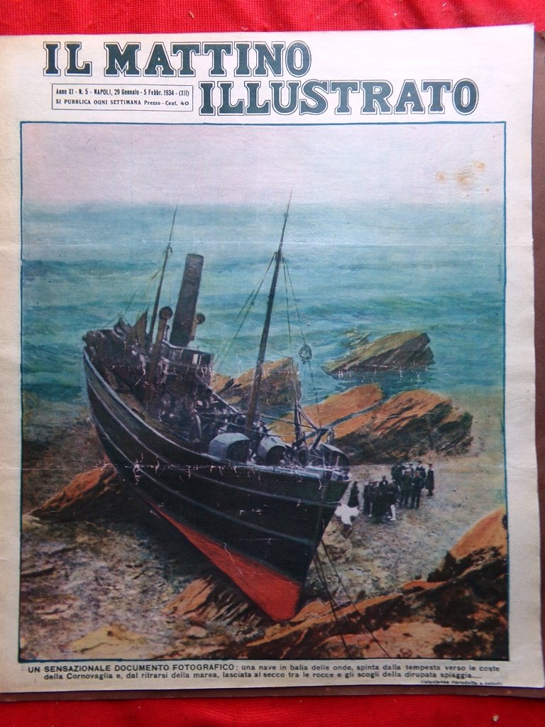 Il Mattino Illustrato 29 Gennaio 1934 Dolores Del Rio Scritture …