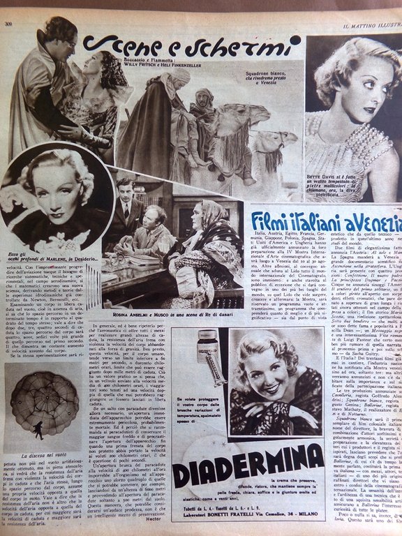 Il Mattino Illustrato 29 Giugno 1936 Duce Bersaglieri Eclissi Vanvitelli …