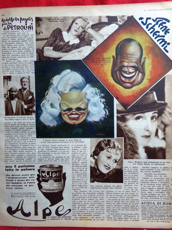 Il Mattino Illustrato 3 Agosto 1936 Scimmie Liszt Donne Calze …