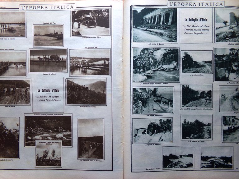 Il Mattino Illustrato 3 Novembre 1924 Lourdes Epopea Italica Trento …