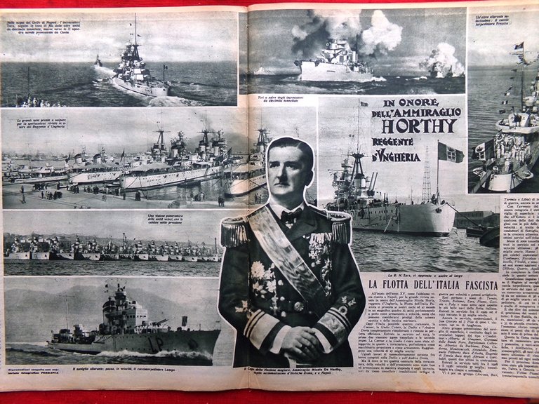 Il Mattino Illustrato 30 Novembre 1936 Spagna Franco Boomerang Horthy …