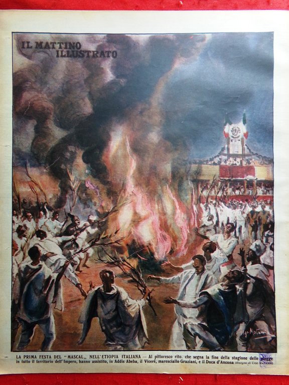 Il Mattino Illustrato 5 Ottobre 1936 San Sebastiano Cella Tommaso …