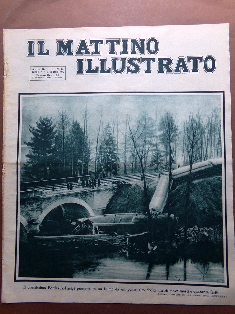 Il Mattino Illustrato 6 Aprile 1925 Bristol Sovrani Inghilterra Sole …