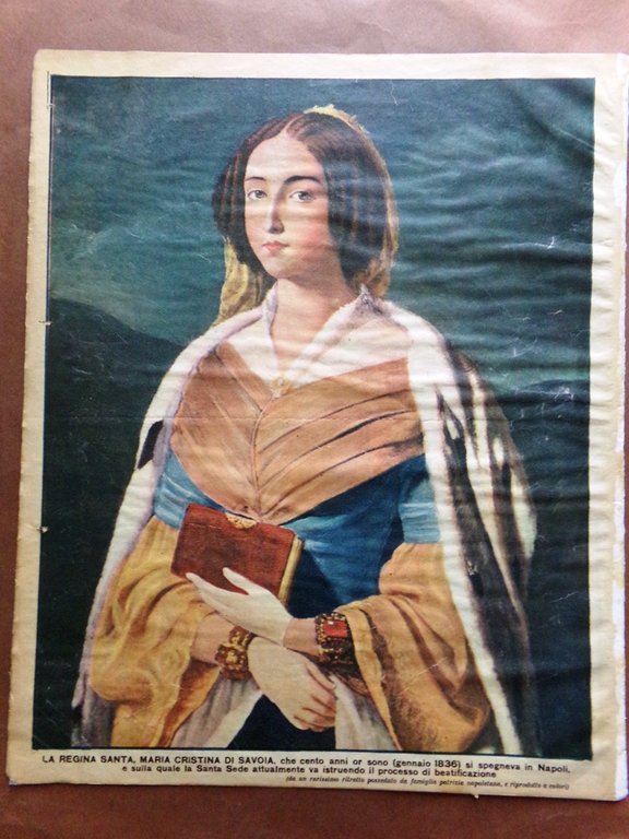 Il Mattino Illustrato 6 Gennaio 1936 Regina Elena Garbo Gibilterra …