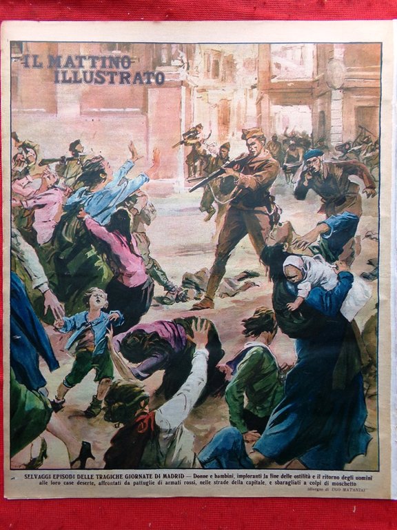Il Mattino Illustrato 7 Dicembre 1936 Morte Fregoli Lavallière Positano …