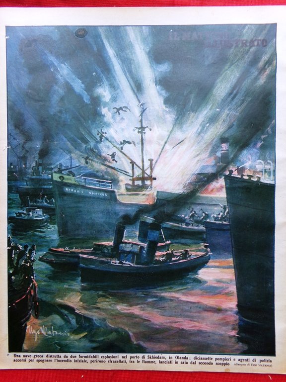 Il Mattino Illustrato 9 Novembre 1936 Torri Pavia Duce Fondatore …