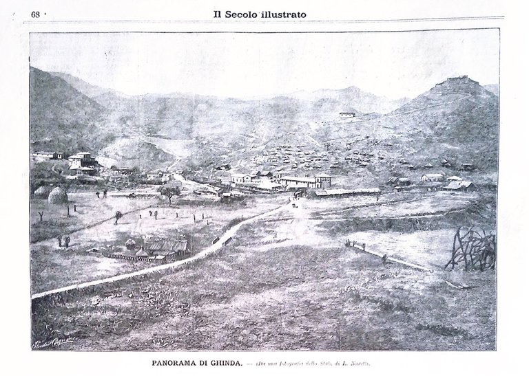 Il Secolo Illustrato 1 Marzo 1896 Ghinda Lanzo d'Intelvi Abiura …