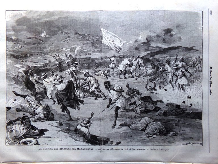 Il Secolo Illustrato 11 Agosto 1895 Parco di Milano Critici …