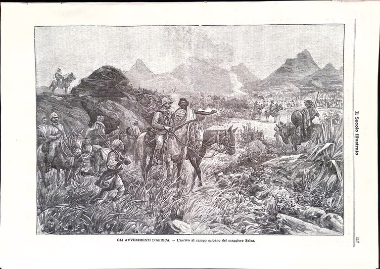 Il Secolo Illustrato 12 Aprile 1896 Giordano Nunoz Baucia Imperiali …