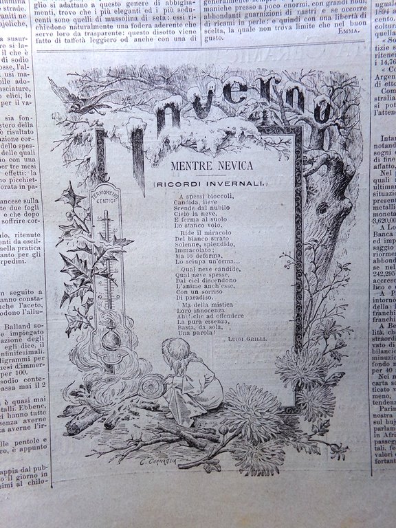 Il Secolo Illustrato 13 Gennaio 1895 Barattieri Adua Cina Giappone …