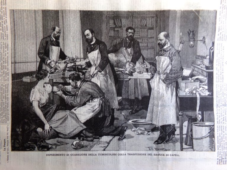 Il Secolo Illustrato 14 Aprile 1895 Pasqua Tubercolosi Occupazione Adigrat …