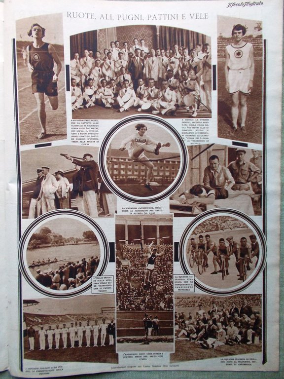 Il Secolo Illustrato 18 Agosto 1928 Sommergibile F 14 a …