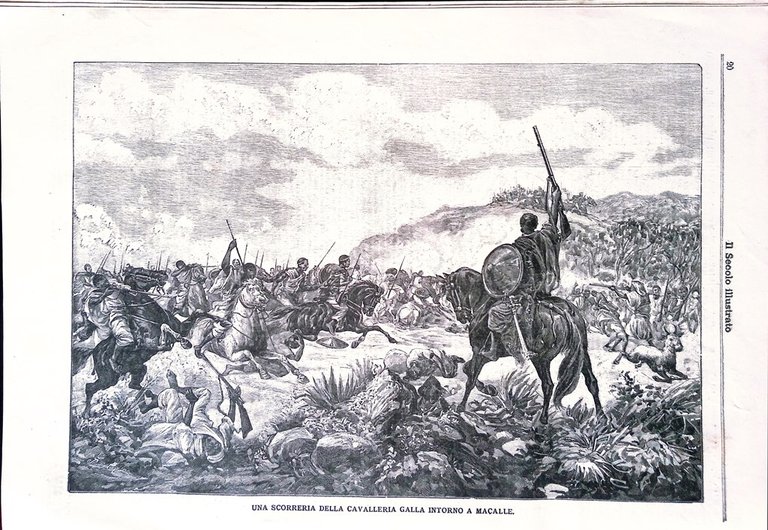 Il Secolo Illustrato 19 Gennaio 1896 Scoperte nel Lago Nemi …