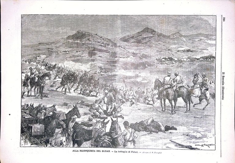 Il Secolo Illustrato 2 Agosto 1896 Santa Rosalia Palermo Rivolta …