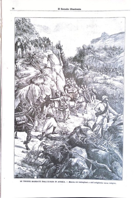 Il Secolo Illustrato 2 Febbraio 1896 Processo Rontgen Tombe Italiani …