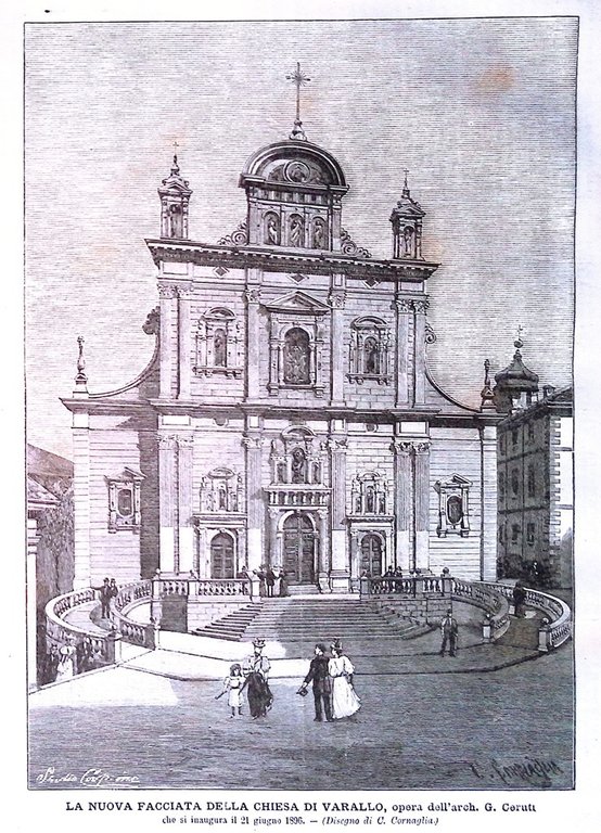Il Secolo Illustrato 21 Giugno 1896 Chiesa Varallo Inglesi Civitavecchia …