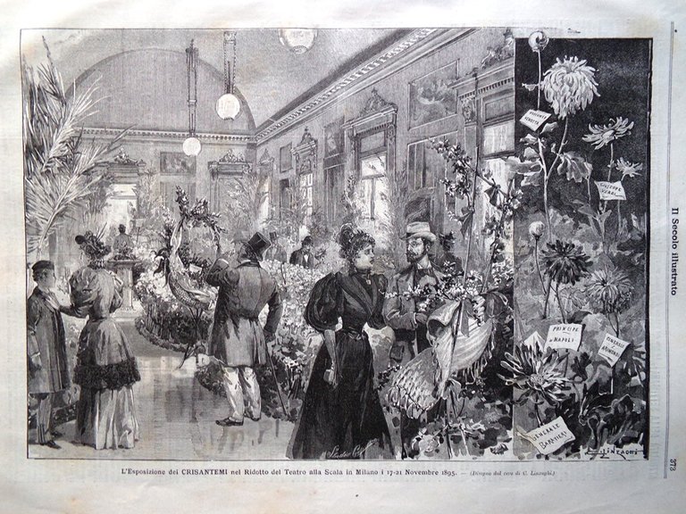 Il Secolo Illustrato 24 Novembre 1895 Lavori Edilizi di Genova …