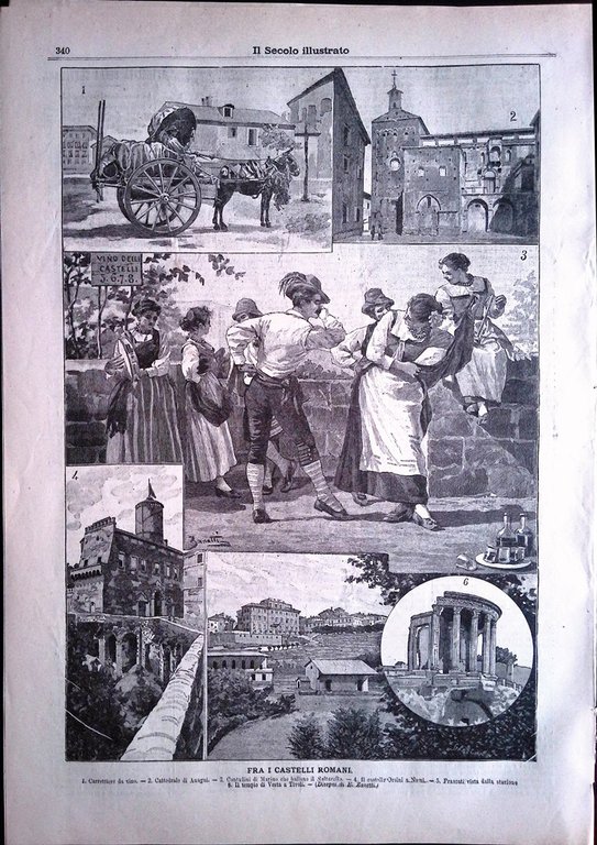Il Secolo Illustrato 25 Ottobre 1896 Nozze Principe Napoli Elena …