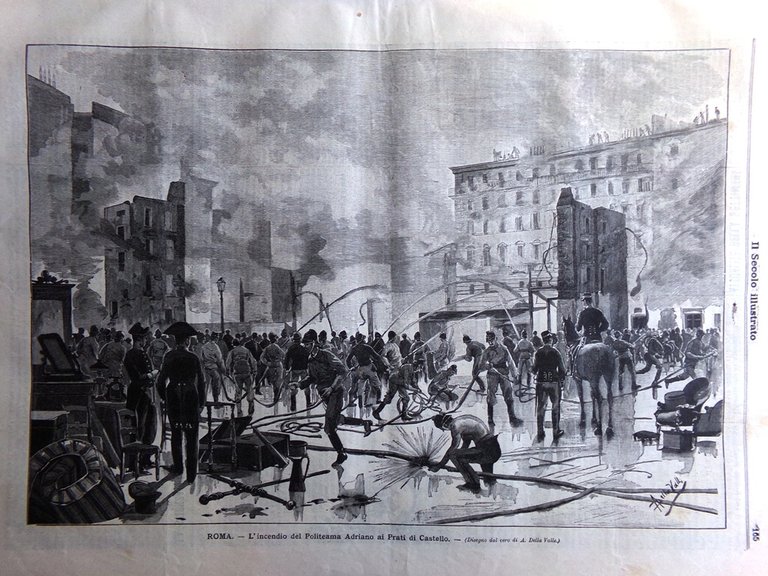 Il Secolo Illustrato 26 Maggio 1895 Gran Premio Milano Uniformi …