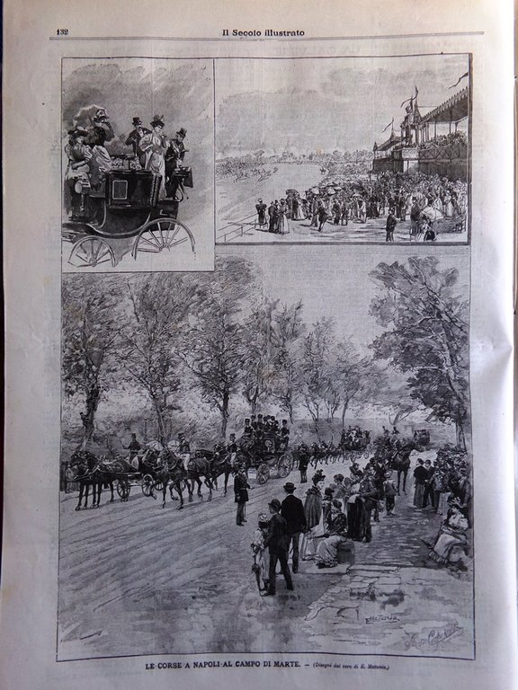 Il Secolo Illustrato 28 Aprile 1895 Centenario Torquato Tasso Gerusalemme …