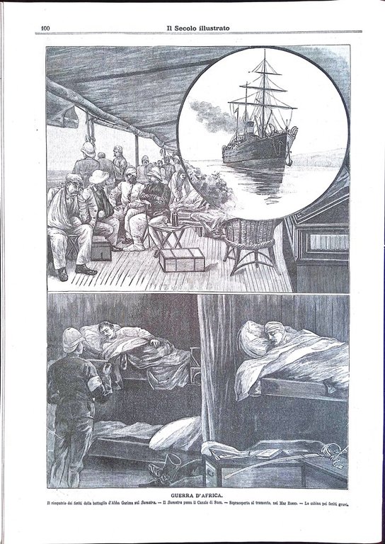 Il Secolo Illustrato 29 Marzo 1896 Fiera di Milano Emigrazione …