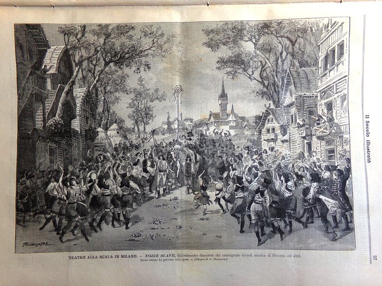 Il Secolo Illustrato 3 Febbraio 1895 Vittoria Senafè Felix Faure …