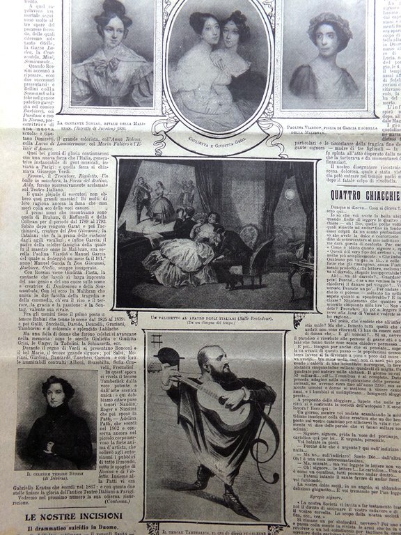 Il Secolo Illustrato 30 Aprile 1905 Pallavicino Teatro Italiano a …